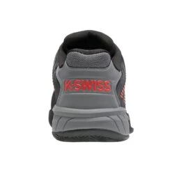 K-Swiss Hypercourt Express 2 Men's Tennis Shoe (Black/Grey/Orange) -Tennipro Store 06613 042.03