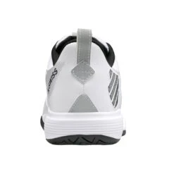 K-Swiss Ultrashot Team Men's Tennis Shoe (White/Black) -Tennipro Store 07395 174.03
