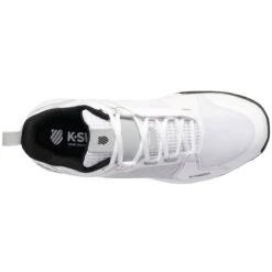 K-Swiss Ultrashot Team Men's Tennis Shoe (White/Black) -Tennipro Store 07395 174.07