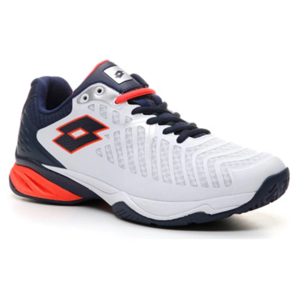 Lotto Space 400 All Court Men's Tennis Shoe (White/Navy) 3 Lotto Space 400 All Court Men's Tennis Shoe (White/Navy)