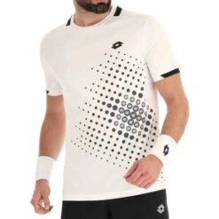 Lotto Men's Top IV 1 Top (White/Black)