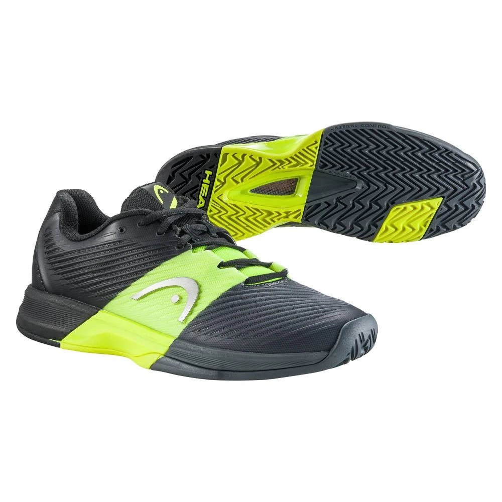 Head Revolt Pro 4.0 Men's Tennis Shoe (Black/Yellow) 5 Head Revolt Pro 4.0 Men's Tennis Shoe (Black/Yellow) - Image 3