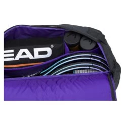 Head R-PET Gravity Duffel Sport Racquet Bag (Black) -Tennipro Store 283202 Gravity Sport Bag 6