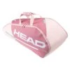 Head Tour Team Combi 6 Pack Racquet Bag (Rose/White) -Tennipro Store 283482 Tour Team 6R Combi RSWH 165