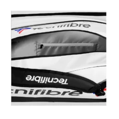 Tecnifibre Tour Endurance 15 Pack Racquet Bag (White/Black) -Tennipro Store 2tfend15