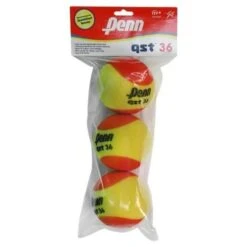 Penn QST 36 Foam Red Junior Tennis Balls 3 Pack