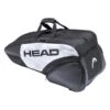 Head Djokovic Combi 6 Pack Racquet Bag (White/Black) -Tennipro Store 600 a9c472c3 93dd 4b39 8c3d 799fad0875d9