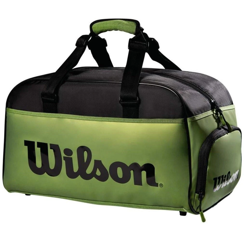 Wilson Blade V8 Super Tour Small Duffel Bag (Black/Green) 3 Wilson Blade V8 Super Tour Small Duffel Bag (Black/Green)