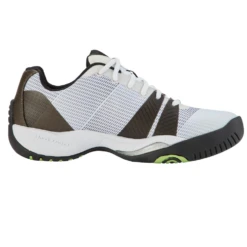 Prince T22.5 Men's Tennis Shoe (White/Green/Black) -Tennipro Store 8P491149 MEDIAL
