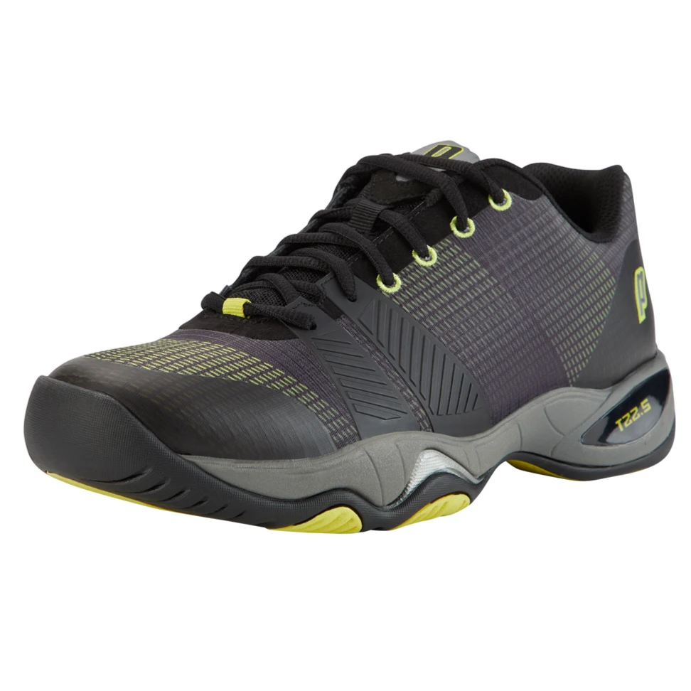 Prince T22.5 Men's Tennis Shoe (Black/Yellow) 3 Prince T22.5 Men's Tennis Shoe (Black/Yellow)