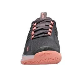 K-Swiss Ultrashot 3 Women's Tennis Shoe (Asphalt/Peach/White) 14 K-Swiss Ultrashot 3 Women's Tennis Shoe (Asphalt/Peach/White) -Tennipro Store 96988 007.02