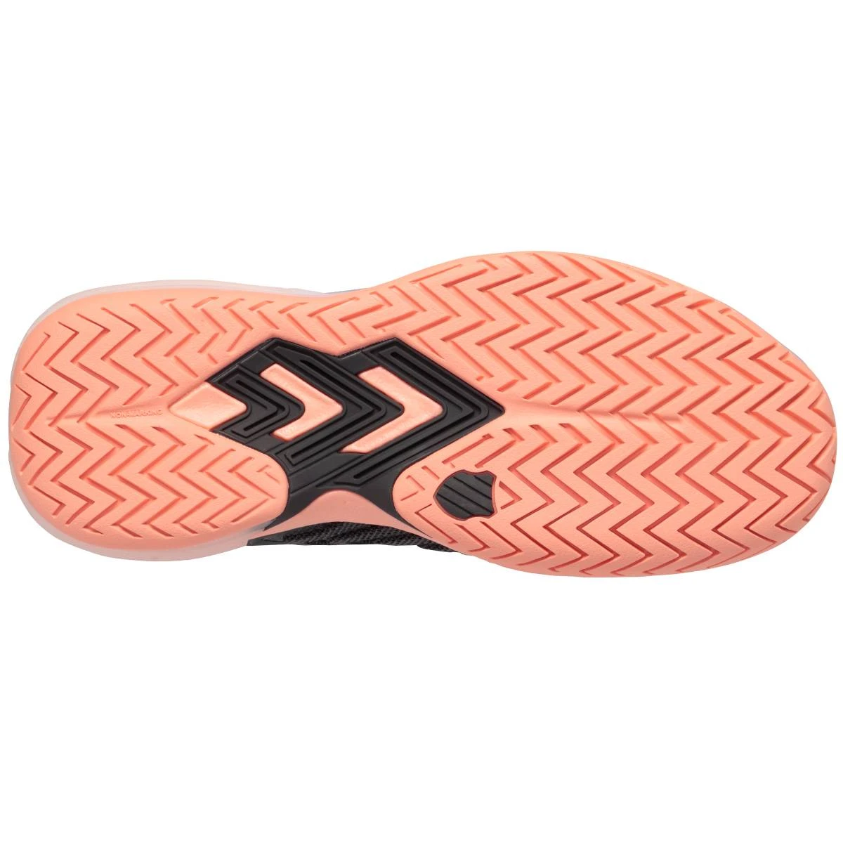 K-Swiss Ultrashot 3 Women's Tennis Shoe (Asphalt/Peach/White) 4 K-Swiss Ultrashot 3 Women's Tennis Shoe (Asphalt/Peach/White) - Image 2