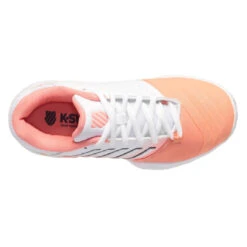 K-Swiss Bigshot Light 4 Women's Tennis Shoe (White/Peach) 10 K-Swiss Bigshot Light 4 Women's Tennis Shoe (White/Peach) -Tennipro Store 96989 683.06