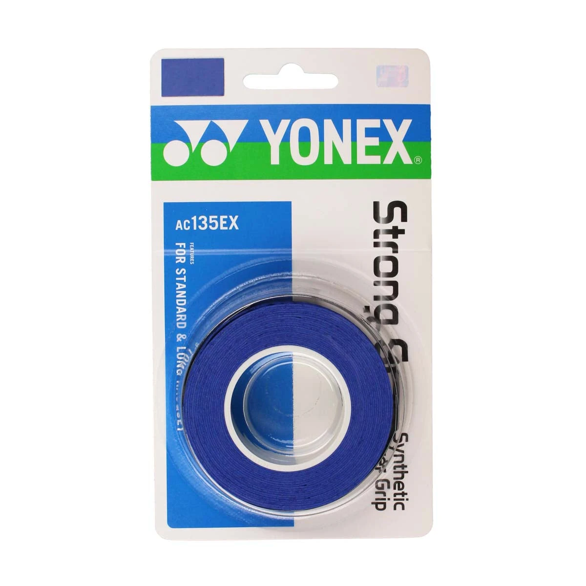 Yonex Strong Grap Overgrip 3 Pack (Blue) 3 Yonex Strong Grap Overgrip 3 Pack (Blue)