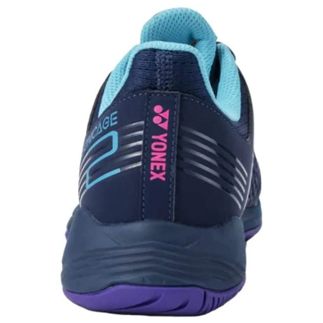 Yonex Power Cushion Sonicage 2 Women's Tennis Shoe (Navy/Blue Purple) 5 Yonex Power Cushion Sonicage 2 Women's Tennis Shoe (Navy/Blue Purple) - Image 3