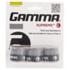 Gamma Supreme Overgrip 3 Pack (Grey) -Tennipro Store AGSO Grey 3 Pack 01