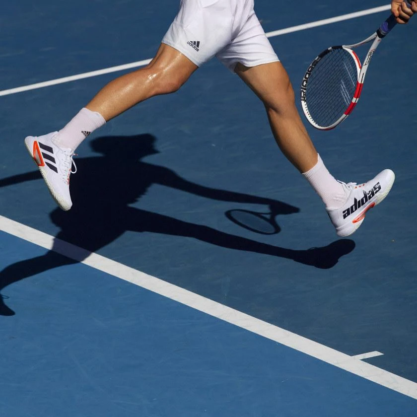 Adidas Barricade Tokyo Men's Tennis Shoe (White/Black/Solar Red) 9 Adidas Barricade Tokyo Men's Tennis Shoe (White/Black/Solar Red) - Image 7