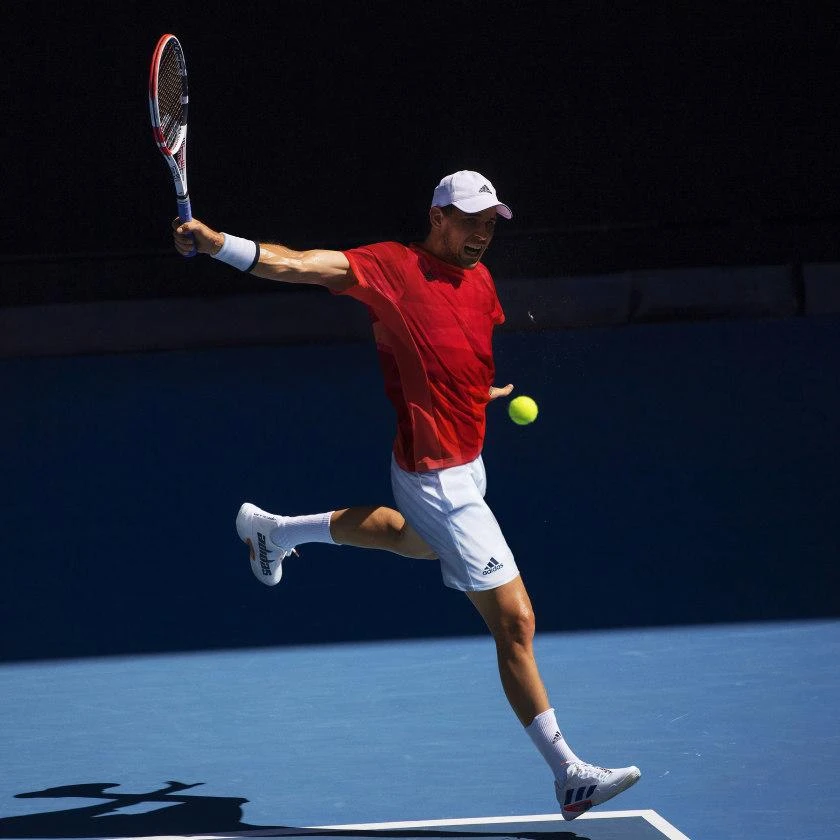 Adidas Barricade Tokyo Men's Tennis Shoe (White/Black/Solar Red) 8 Adidas Barricade Tokyo Men's Tennis Shoe (White/Black/Solar Red) - Image 6