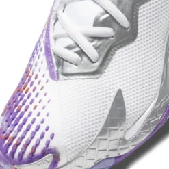 Nike Air Zoom Vapor Cage 4 Women's Tennis Shoe (White/Purple) -Tennipro Store CD0431 103 PHSYD001 3144