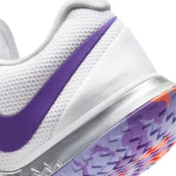 Nike Air Zoom Vapor Cage 4 Women's Tennis Shoe (White/Purple) -Tennipro Store CD0431 103 PHSYD002 3144