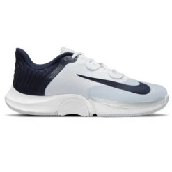 Nike Air Zoom GP Turbo Men's Tennis Shoe (Platinum/Obsidian)