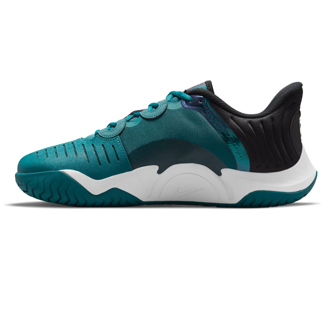 Nike Air Zoom GP Turbo Men's Tennis Shoe (Dark Green/White/Black) 4 Nike Air Zoom GP Turbo Men's Tennis Shoe (Dark Green/White/Black) - Image 2