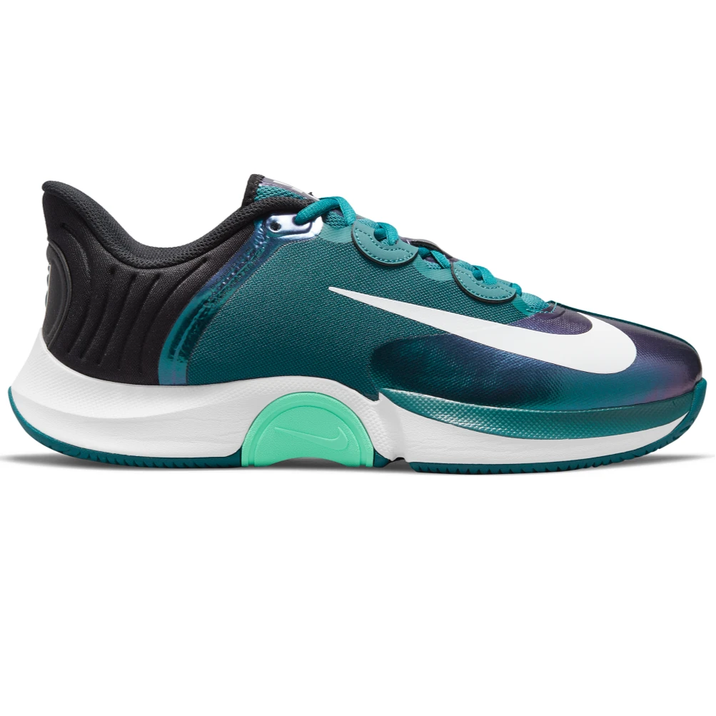 Nike Air Zoom GP Turbo Men's Tennis Shoe (Dark Green/White/Black) 3 Nike Air Zoom GP Turbo Men's Tennis Shoe (Dark Green/White/Black)