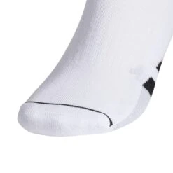 Adidas Men's Cushioned Low-Cut Socks (White) -Tennipro Store CL5685 4 HARDWARE Photography DetailView3 white
