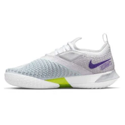 Nike React Vapor NXT Women's Tennis Shoe (Light Grey/Purple/Fuchsia) -Tennipro Store CV0742 024 PHSLH001 3144