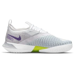 Nike React Vapor NXT Women's Tennis Shoe (Light Grey/Purple/Fuchsia) -Tennipro Store CV0742 024 PHSRH001 3144