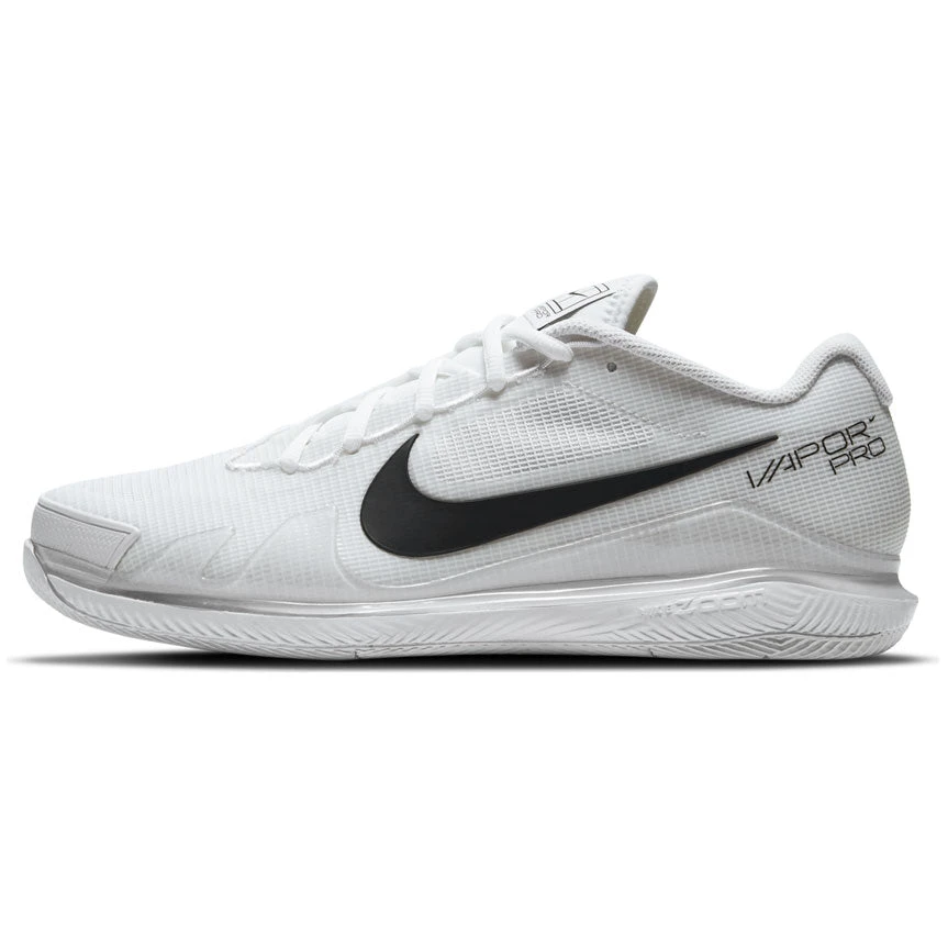 Nike Air Zoom Vapor Pro Men's Tennis Shoe (White/Black) 11 Nike Air Zoom Vapor Pro Men's Tennis Shoe (White/Black) - Image 9