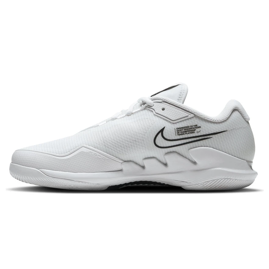 Nike Air Zoom Vapor Pro Men's Tennis Shoe (White/Black) 4 Nike Air Zoom Vapor Pro Men's Tennis Shoe (White/Black) - Image 2