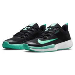 Nike Vapor Lite Men's Tennis Shoe (Black/Green/White) -Tennipro Store DC3432 009 PHCFH001 3144