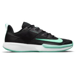 Tennipro Store 36 Nike Vapor Lite Men's Tennis Shoe (Black/Green/White)