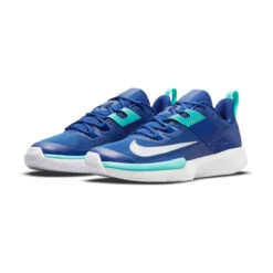 Nike Vapor Lite Men's Tennis Shoe (Blue/Turquoise/Orange/White) -Tennipro Store DC3432 414 PHCFH001 3144