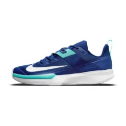Nike Vapor Lite Men's Tennis Shoe (Blue/Turquoise/Orange/White) -Tennipro Store DC3432 414 PHSLH000 3144