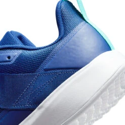 Nike Vapor Lite Men's Tennis Shoe (Blue/Turquoise/Orange/White) -Tennipro Store DC3432 414 PHSYD002 3144