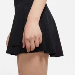 Nike Women's Dri-FIT Club Tennis Skirt (Black) 12 Nike Women's Dri-FIT Club Tennis Skirt (Black) -Tennipro Store DD0341 010 PHSYM004 3144