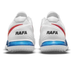 Nike Zoom Vapor Cage 4 Rafa Men's Tennis Shoe (White/Red/Blue) 15 Nike Zoom Vapor Cage 4 Rafa Men's Tennis Shoe (White/Red/Blue) -Tennipro Store DD1579 113 PHCBH000 3144