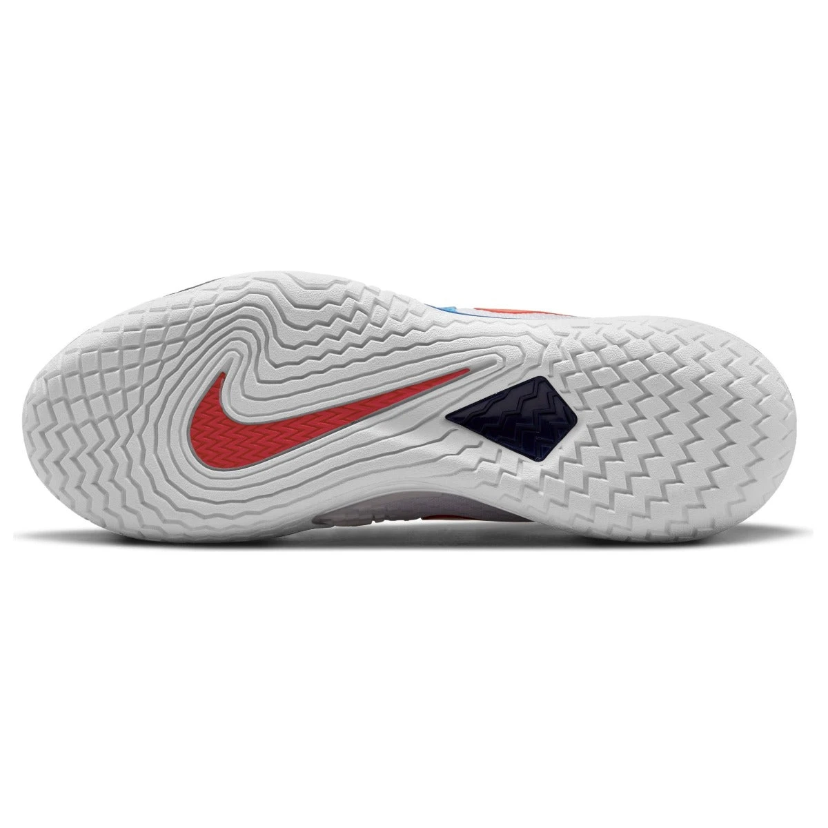 Nike Zoom Vapor Cage 4 Rafa Men's Tennis Shoe (White/Red/Blue) 5 Nike Zoom Vapor Cage 4 Rafa Men's Tennis Shoe (White/Red/Blue) - Image 3