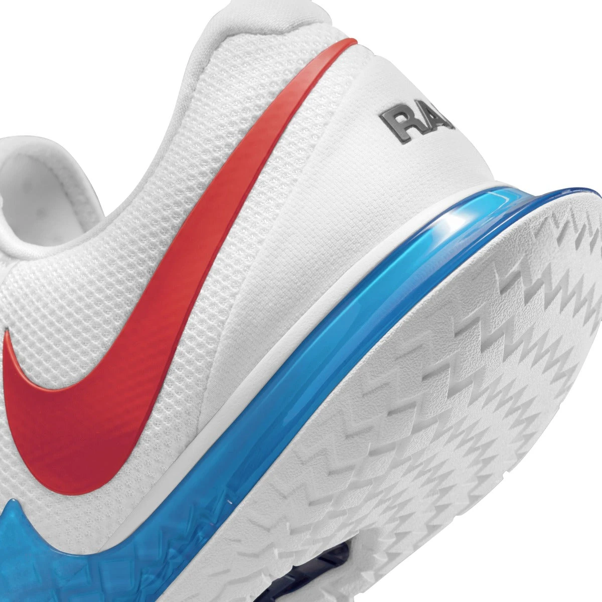 Nike Zoom Vapor Cage 4 Rafa Men's Tennis Shoe (White/Red/Blue) 9 Nike Zoom Vapor Cage 4 Rafa Men's Tennis Shoe (White/Red/Blue) - Image 7