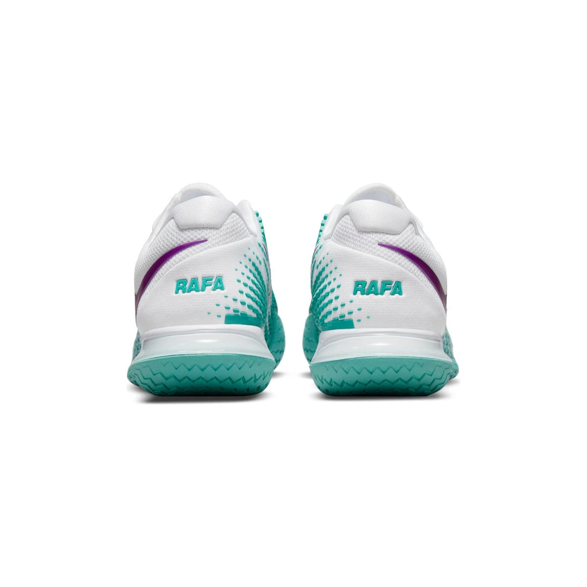 Nike Zoom Vapor Cage 4 Rafa Men's Tennis Shoe (White/Red/Teal) 7 Nike Zoom Vapor Cage 4 Rafa Men's Tennis Shoe (White/Red/Teal) - Image 5