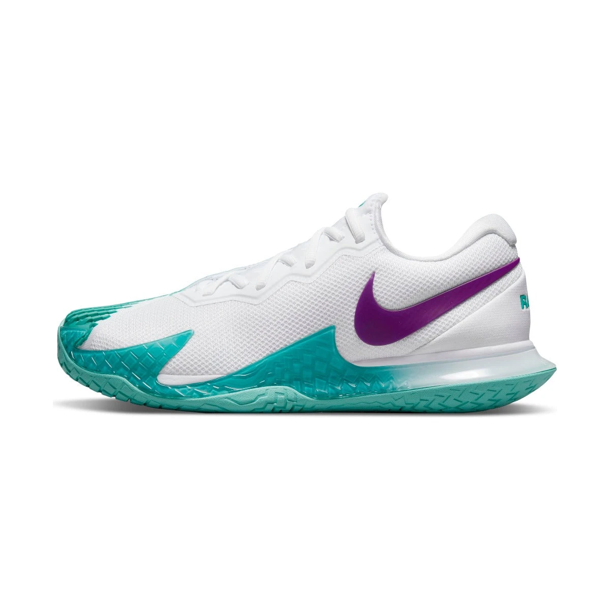 Nike Zoom Vapor Cage 4 Rafa Men's Tennis Shoe (White/Red/Teal) 11 Nike Zoom Vapor Cage 4 Rafa Men's Tennis Shoe (White/Red/Teal) - Image 9