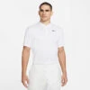 Nike Men's Dri-FIT Polo (White) -Tennipro Store DD8372 100