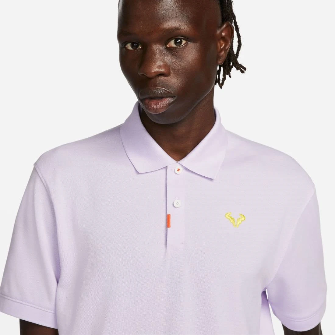 Nike Men's Dri-FIT Rafa Slim Polo (Purple/Yellow) 9 Nike Men's Dri-FIT Rafa Slim Polo (Purple/Yellow) - Image 7