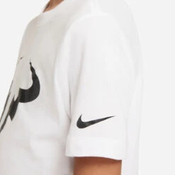 Nike Boy's Dri-FIT Rafa Top (White/Black) 9 Nike Boy's Dri-FIT Rafa Top (White/Black) -Tennipro Store DJ2591 101 PHSYM002 3144