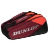 Dunlop CX Performance 12 Pack Racquet Bag (Red/Black)