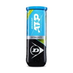 Dunlop ATP Extra Duty Tennis Balls 8 Dunlop ATP Extra Duty Tennis Balls -Tennipro Store DT19 601345 ATPEXTRADUTY 3PET 01