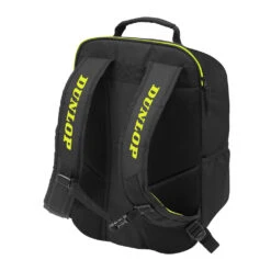 Dunlop SX Performance Backpack Racquet Bag (Black/Yellow) -Tennipro Store DT20 10295189 SX PERFORMANCE BACKPACK BLK YLW 3