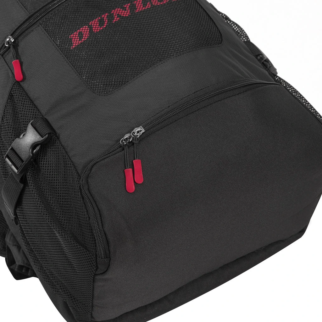 Dunlop SX Casual Sport Long Backpack Racquet Bag (Black/Red) 5 Dunlop SX Casual Sport Long Backpack Racquet Bag (Black/Red) - Image 3